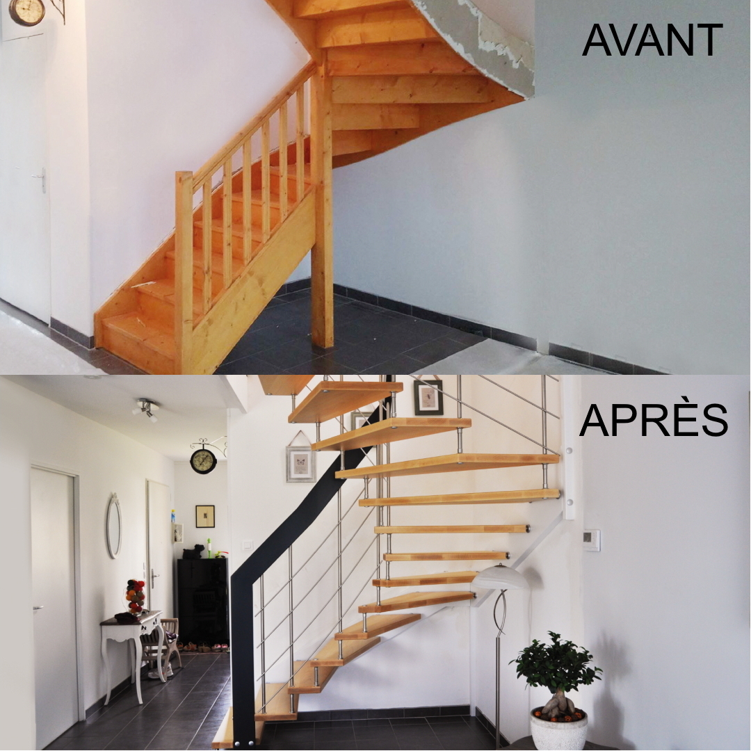 Treppenmeister propose la rénovation d'escalier