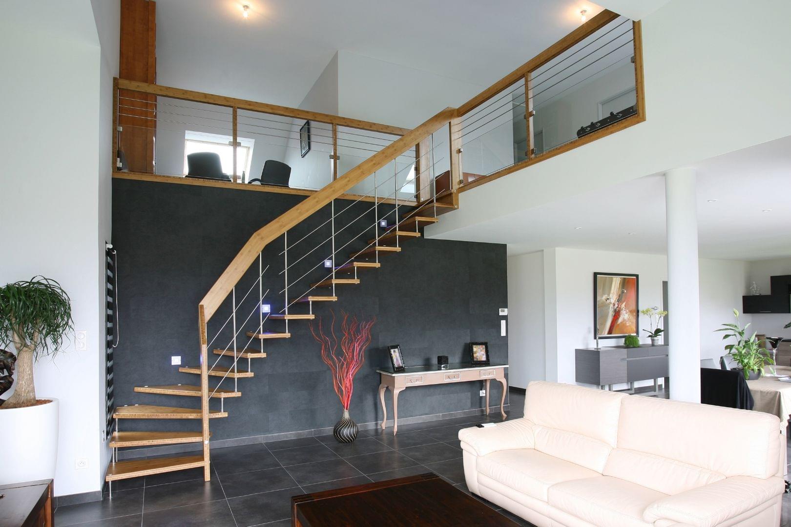 Moderniser la rampe d'escalier par Treppenmeister