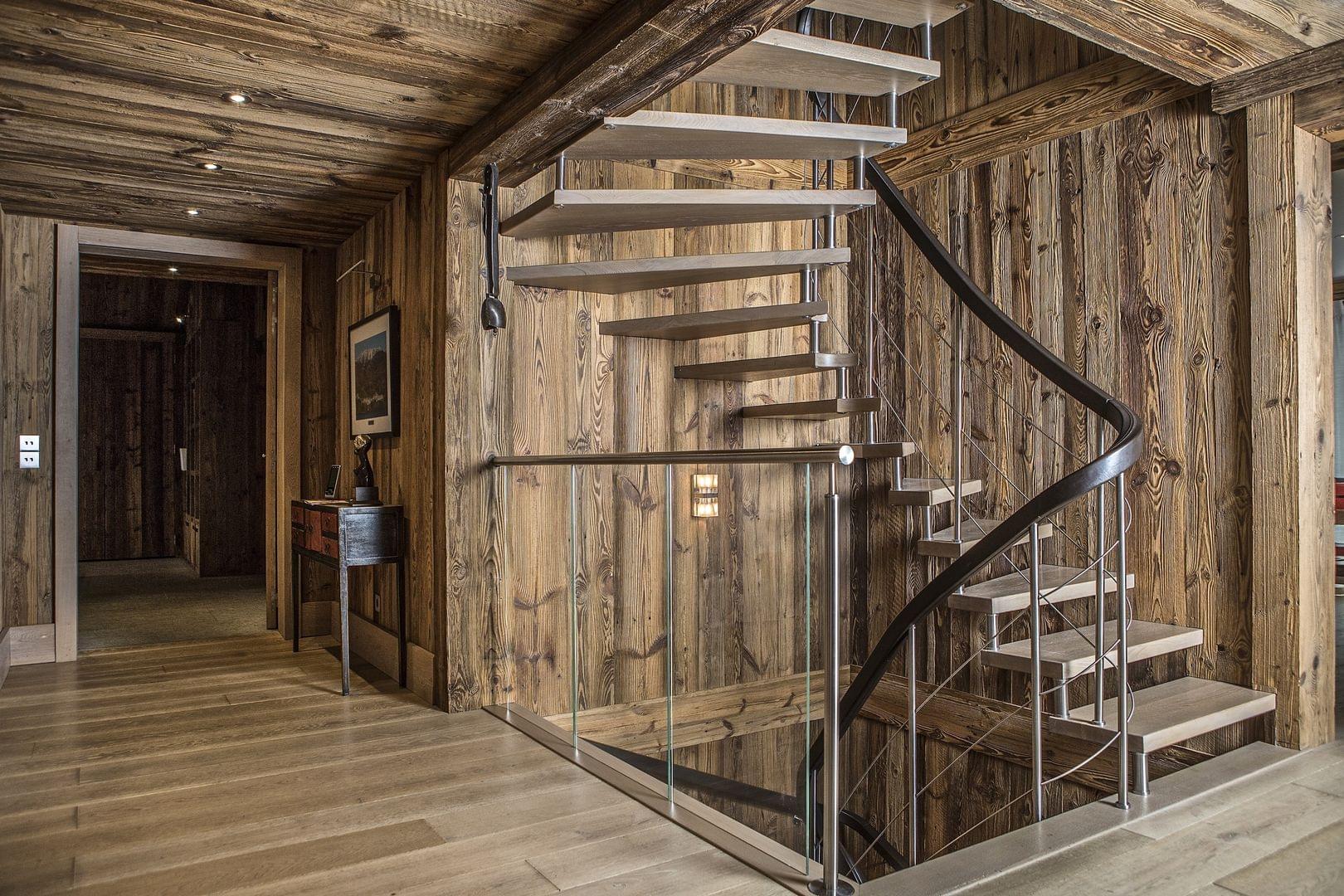 Escalier suspendu en bois Treppenmeister